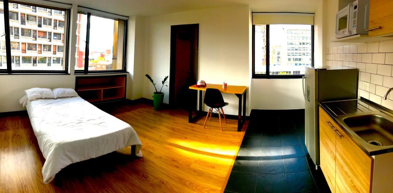 Hostal - Hotel - Apartaestudios Amoblados CHAPINERO LAS MANDARINAS - COWORKING Bogotá Exterior foto